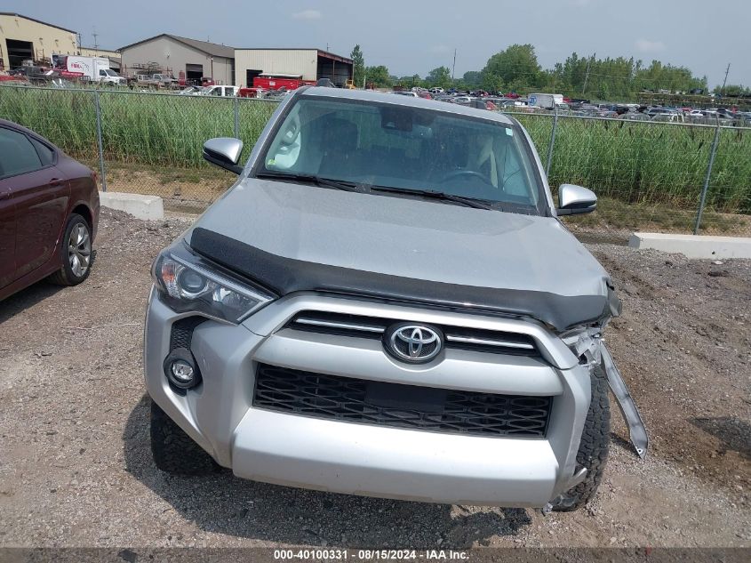 2021 Toyota 4Runner Sr5/Sr5 Premium/Venture/Trail/Limited Night Shade/Trd Off Road/Trd Off Road Prem/Trd Pro VIN: JTENU5JR6M5857142 Lot: 40100331