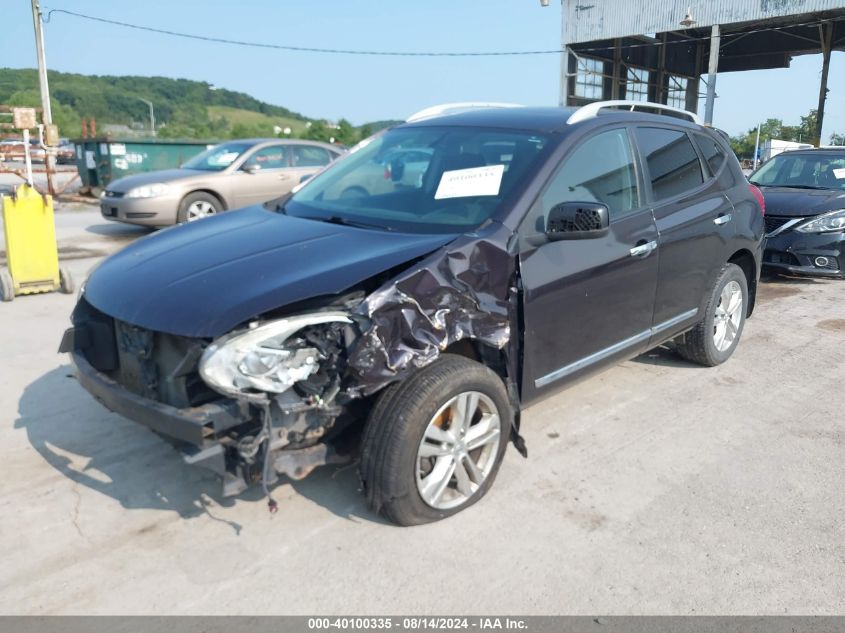 2013 Nissan Rogue Sv VIN: JN8AS5MV5DW143907 Lot: 40100335