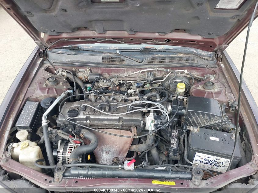 1998 Nissan Altima Gle/Gxe/Se/Xe VIN: 1N4DL01D7WC114326 Lot: 40100343