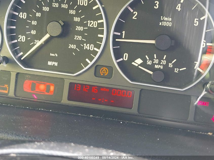 2002 BMW 330I VIN: WBAEV53492KM00422 Lot: 40100349