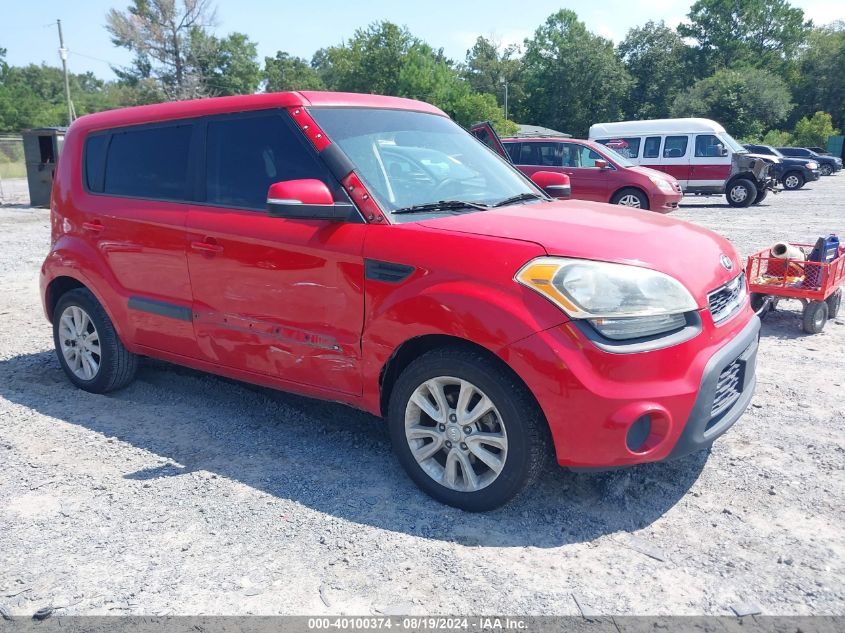 2013 Kia Soul + VIN: KNDJT2A68D7490498 Lot: 40100374