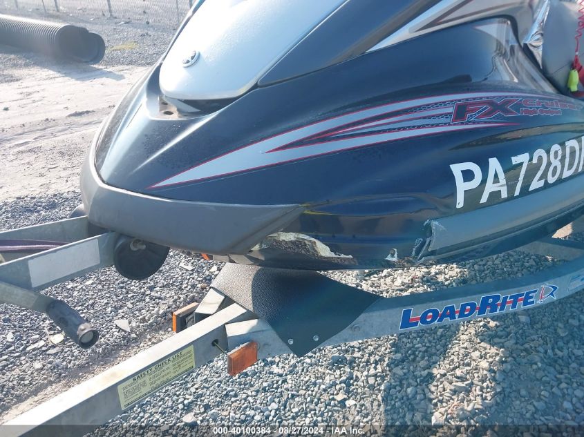 2006 Yamaha Fx Cruiser VIN: YAMA3460D606 Lot: 40100384