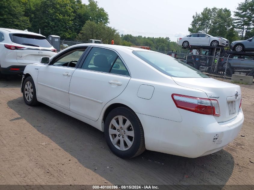 2007 Toyota Camry Hybrid VIN: 4T1BB46K37U021071 Lot: 40100396