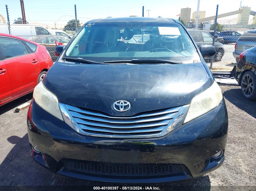 2011 Toyota Sienna Limited V6 VIN: 5TDYK3DC6BS001401 Lot: 40100397