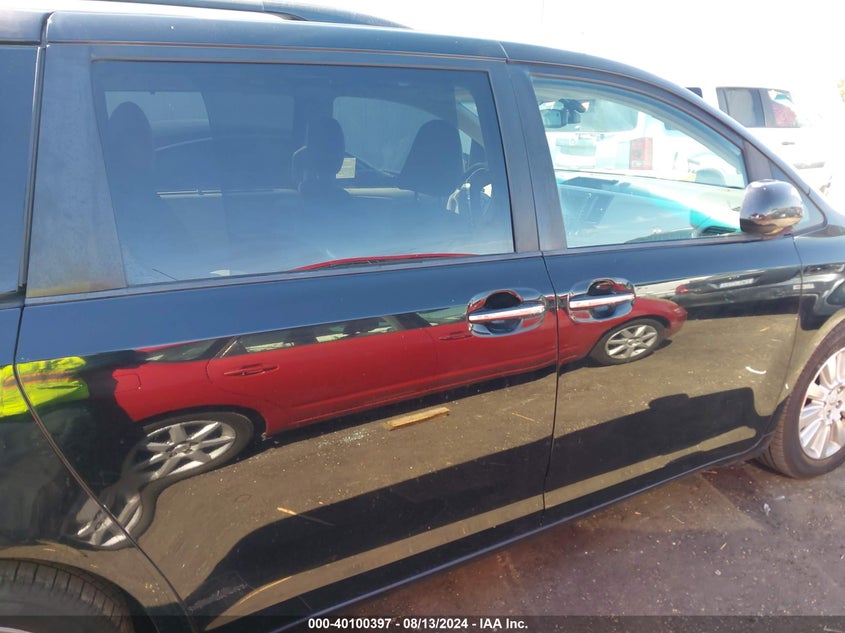 2011 Toyota Sienna Limited V6 VIN: 5TDYK3DC6BS001401 Lot: 40100397