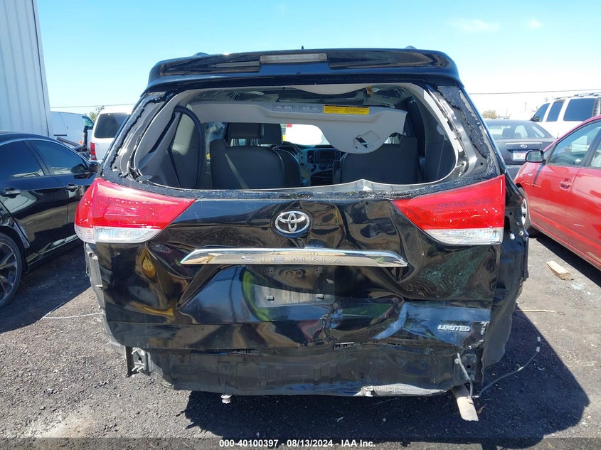 2011 Toyota Sienna Limited V6 VIN: 5TDYK3DC6BS001401 Lot: 40100397