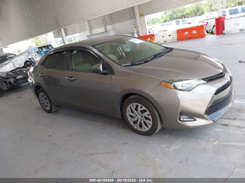 2019 Toyota Corolla Le VIN: 2T1BURHE6KC187318 Lot: 40100409