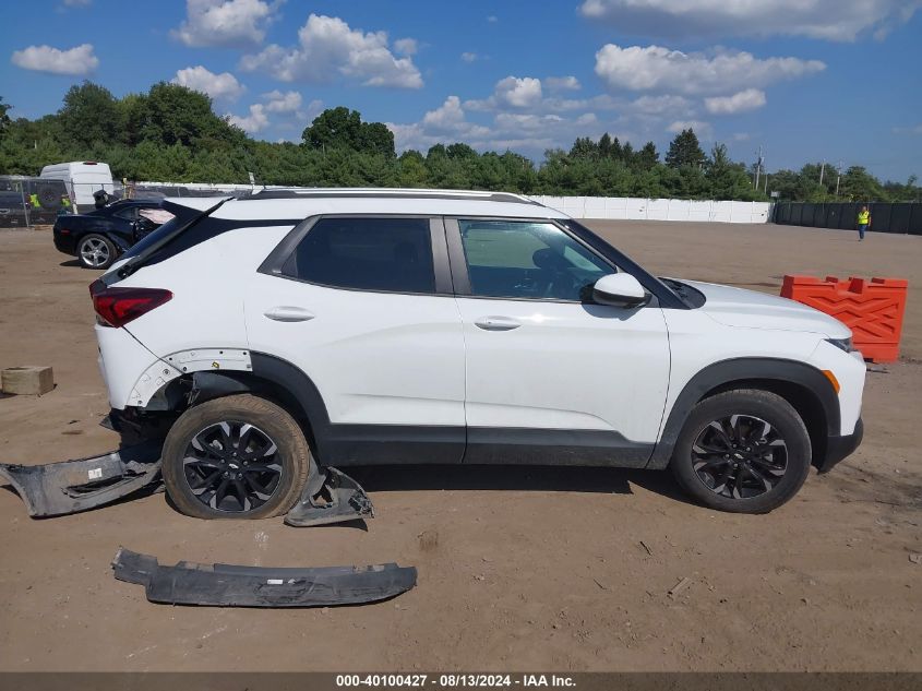 2022 Chevrolet Trailblazer Awd Lt VIN: KL79MRSL8NB142452 Lot: 40100427