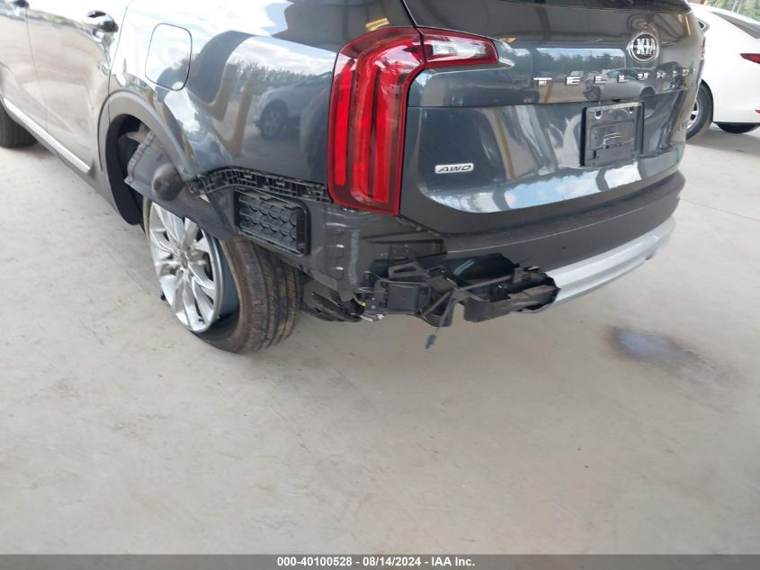 2020 Kia Telluride Lx VIN: 5XYP2DHC6LG015387 Lot: 40100528