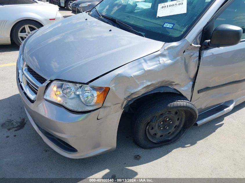 2014 Dodge Grand Caravan American Value Pkg VIN: 2C4RDGBG8ER473589 Lot: 40100540