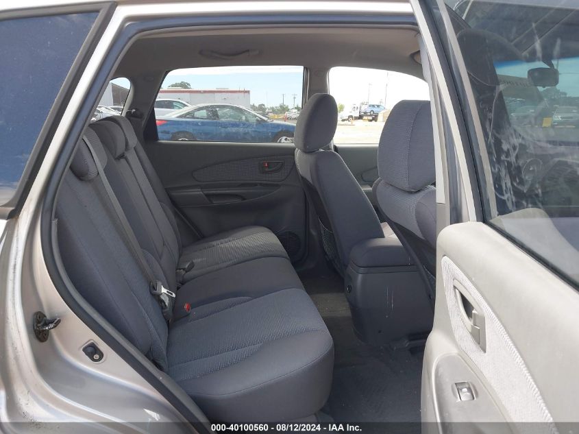 2006 Hyundai Tucson Gl VIN: KM8JM12B36U436514 Lot: 40100560