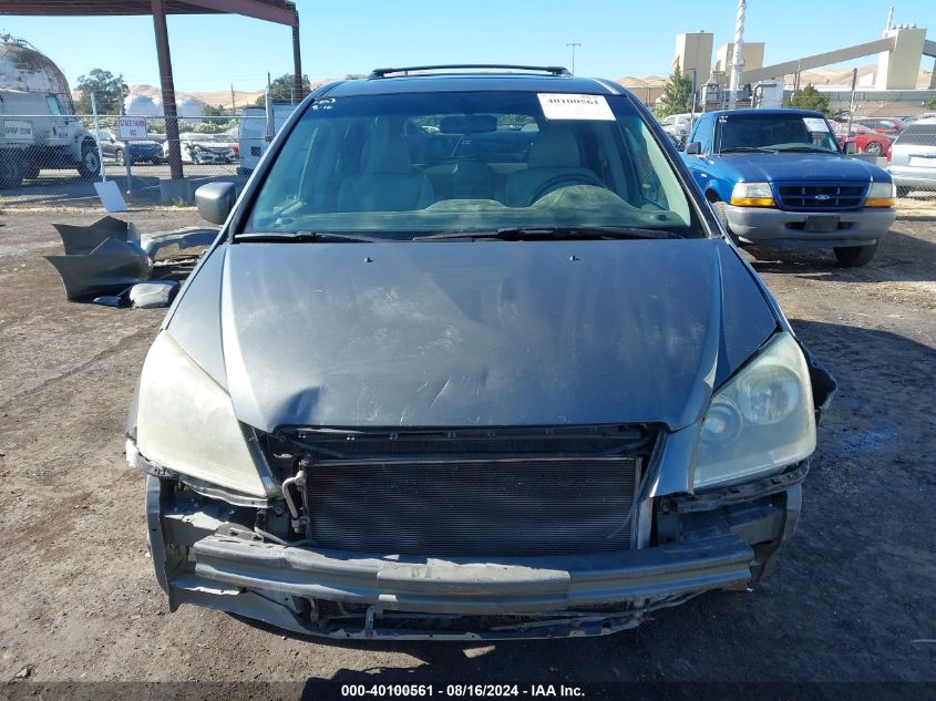 2007 Honda Odyssey Ex-L VIN: 5FNRL38667B430250 Lot: 40100561