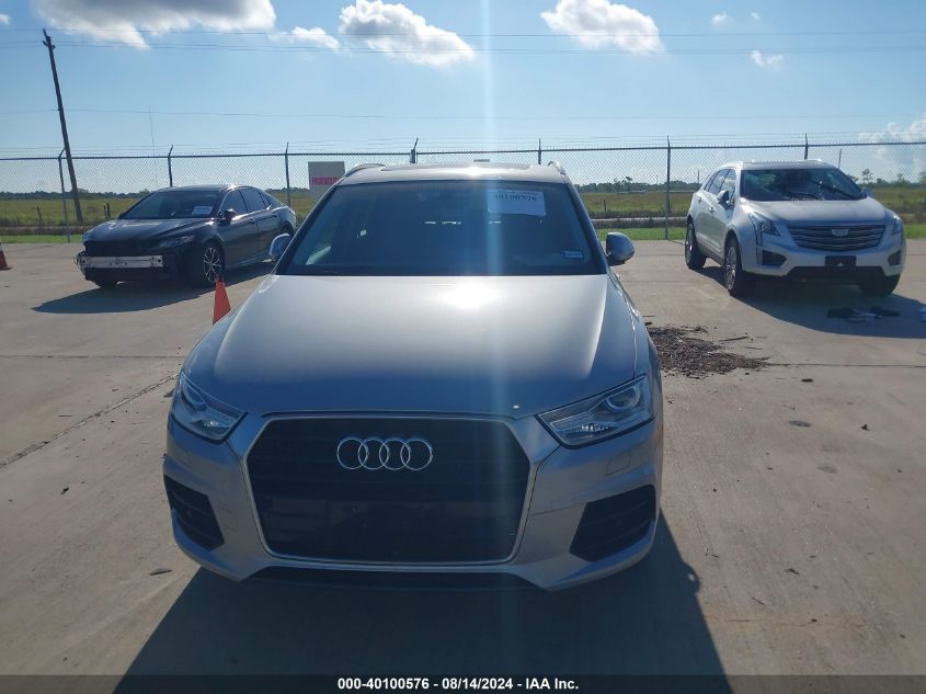 2017 Audi Q3 2.0T Premium VIN: WA1BCCFSXHR012362 Lot: 40100576