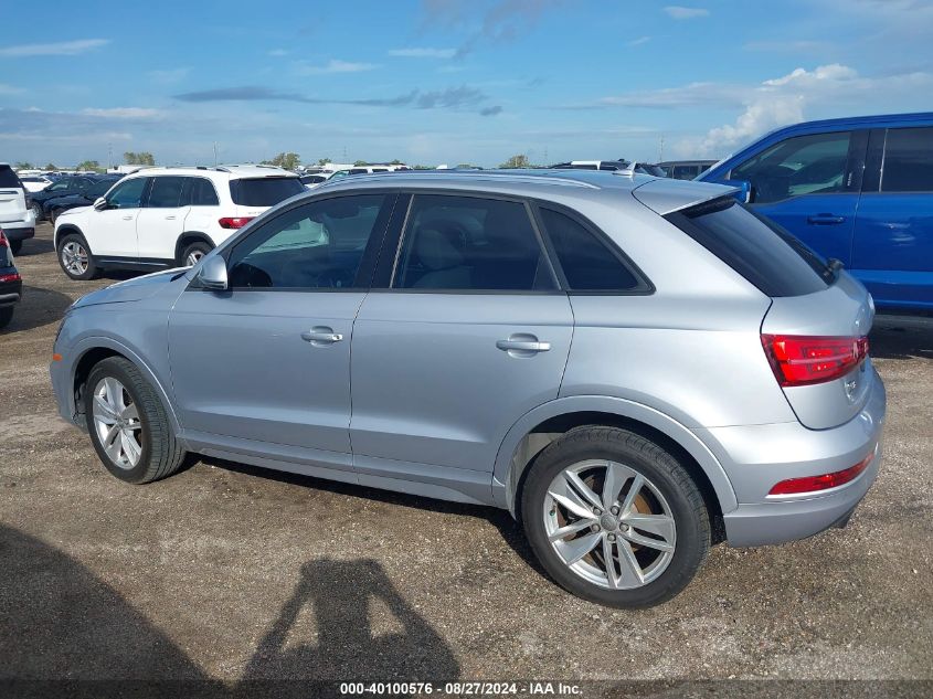 2017 Audi Q3 2.0T Premium VIN: WA1BCCFSXHR012362 Lot: 40100576