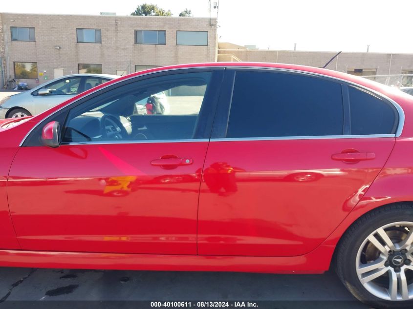 2008 Pontiac G8 VIN: 6G2ER57718L143066 Lot: 40100611