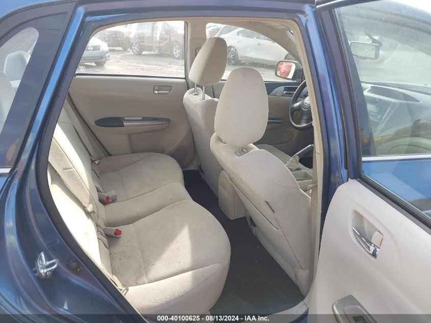 2009 Subaru Impreza 2.5I VIN: JF1GE61679H504670 Lot: 40100625