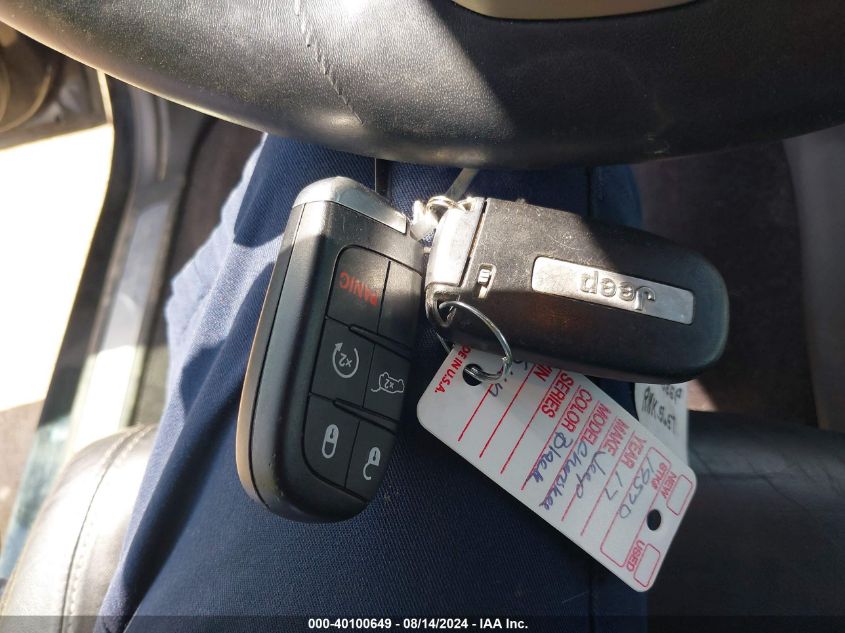 2017 Jeep Grand Cherokee Limited 4X4 VIN: 1C4RJFBG7HC914144 Lot: 40100649