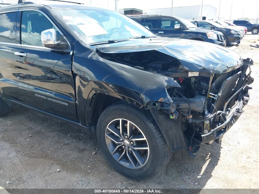 2017 Jeep Grand Cherokee Limited 4X4 VIN: 1C4RJFBG7HC914144 Lot: 40100649