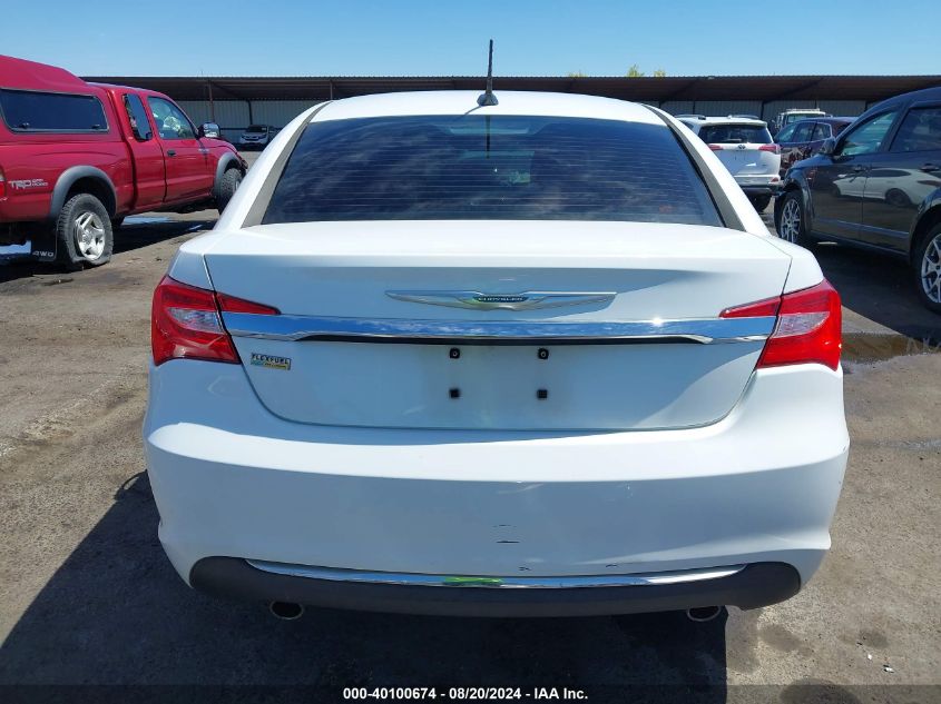 2012 Chrysler 200 Lx VIN: 1C3CCBAG3CN261730 Lot: 40100674