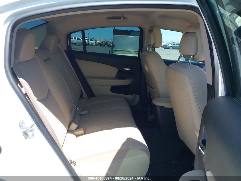 2012 Chrysler 200 Lx VIN: 1C3CCBAG3CN261730 Lot: 40100674