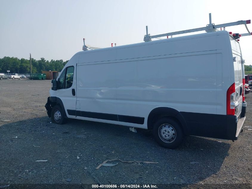 2023 Ram Promaster 3500 Cargo Van High Roof 159 Wb Ext VIN: 3C6MRVJG3PE562435 Lot: 40100686