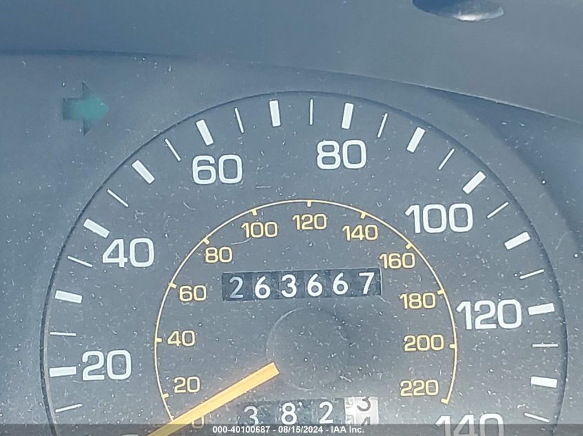 1995 Toyota Camry Xle VIN: JT2GK13E2S0117550 Lot: 40100687