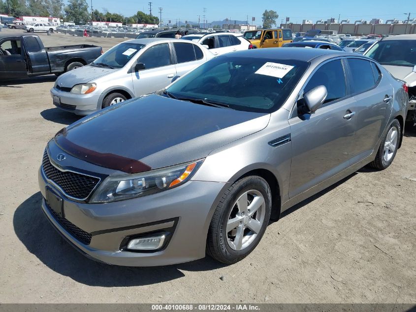 2014 Kia Optima Lx VIN: 5XXGM4A77EG331928 Lot: 40100688