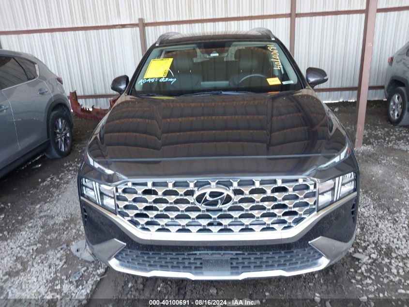 2022 Hyundai Santa Fe Sel VIN: 5NMS3DAJ4NH474653 Lot: 40100691