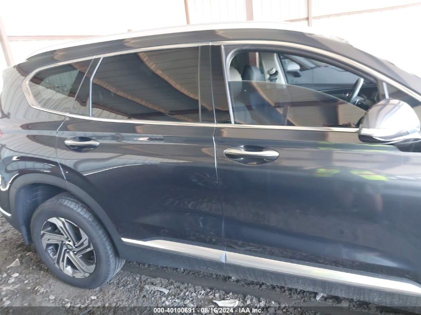 2022 Hyundai Santa Fe Sel VIN: 5NMS3DAJ4NH474653 Lot: 40100691