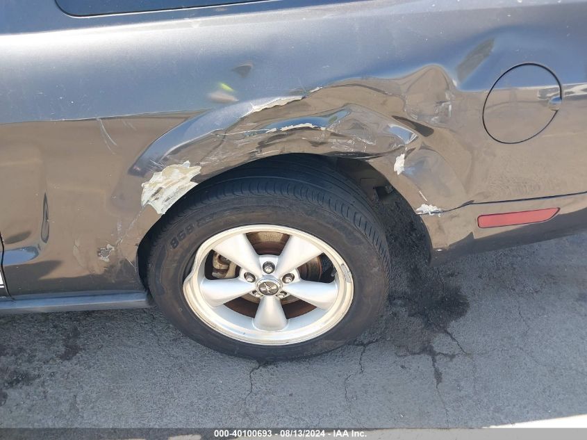 2007 Ford Mustang V6 Deluxe/V6 Premium VIN: 1ZVHT80N075284874 Lot: 40100693