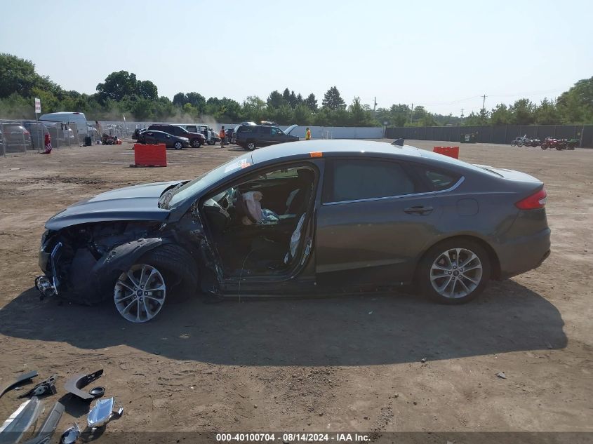 2019 Ford Fusion Hybrid Se VIN: 3FA6P0LU6KR147128 Lot: 40100704