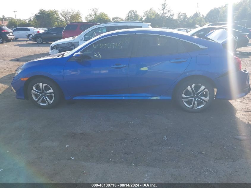 2019 Honda Civic Lx VIN: 2HGFC2F64KH511073 Lot: 40100715