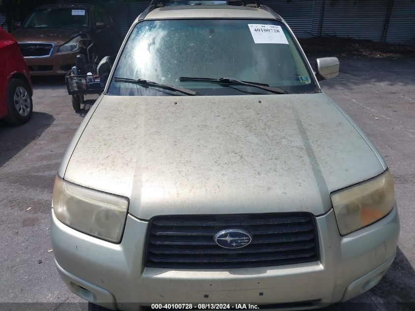 2007 Subaru Forester 2.5X VIN: JF1SG65677G739166 Lot: 40100728