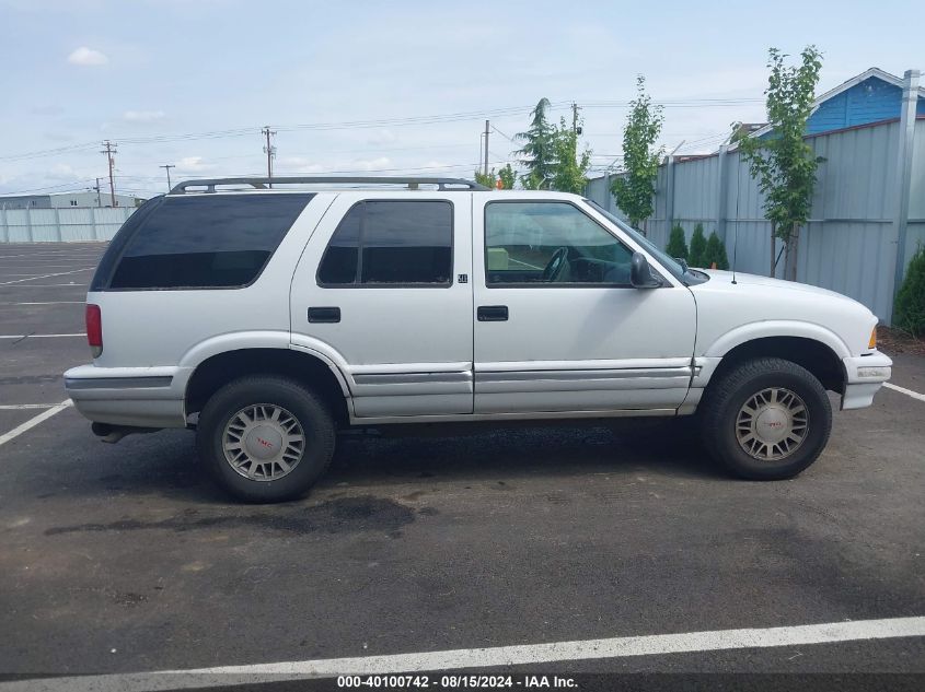 1997 GMC Jimmy Sls VIN: 1GKDT13W4V2560523 Lot: 40100742