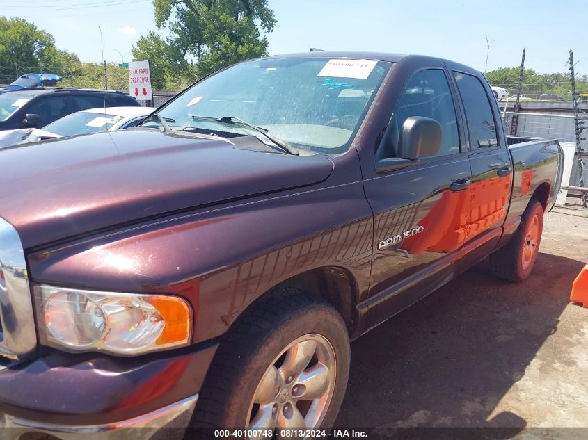 2005 Dodge Ram 1500 Slt/Laramie VIN: 1D7HA18N95S117146 Lot: 40100748