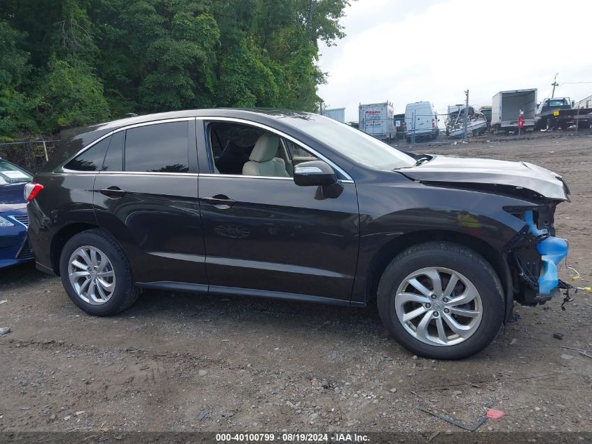 2016 Acura Rdx Technology Acurawatch Plus Packages/Technology Package VIN: 5J8TB4H59GL030042 Lot: 40100799