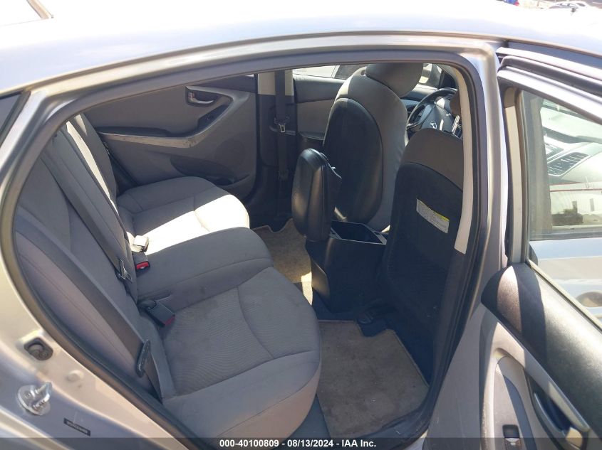 2015 Hyundai Elantra Se VIN: 5NPDH4AE8FH644899 Lot: 40100809