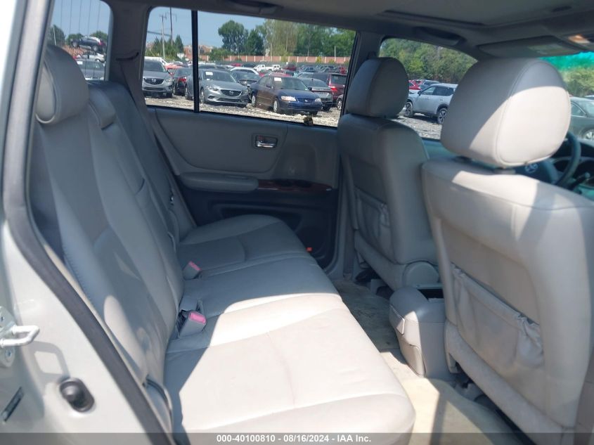 2005 Toyota Highlander Limited VIN: JTEEP21A850119812 Lot: 40100810