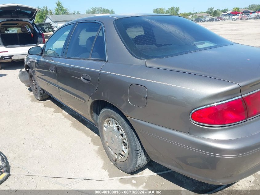 2004 Buick Century VIN: 2G4WS52J341239345 Lot: 40100815