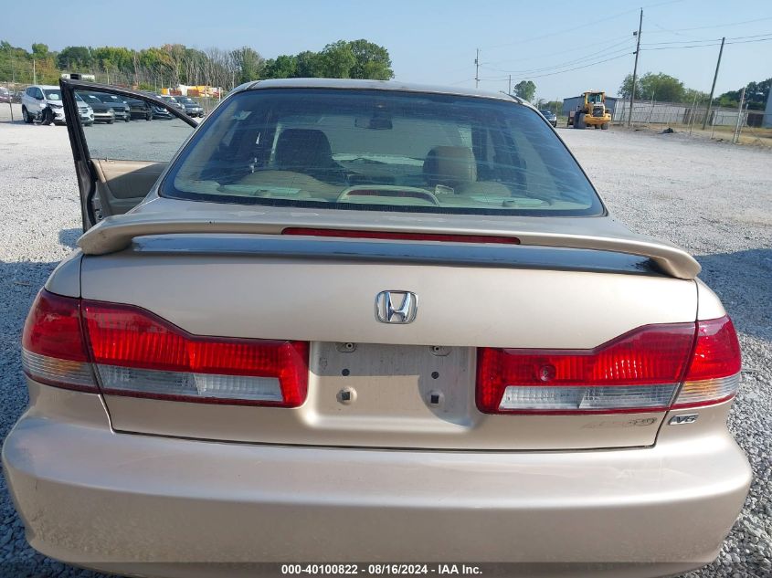 2001 Honda Accord Ex VIN: 1HGCG16541A059387 Lot: 40100822