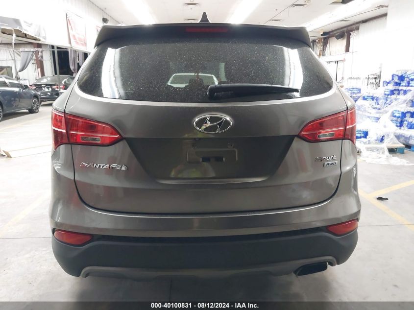 2016 Hyundai Santa Fe Sport 2.4L VIN: 5XYZUDLB9GG340543 Lot: 40100831