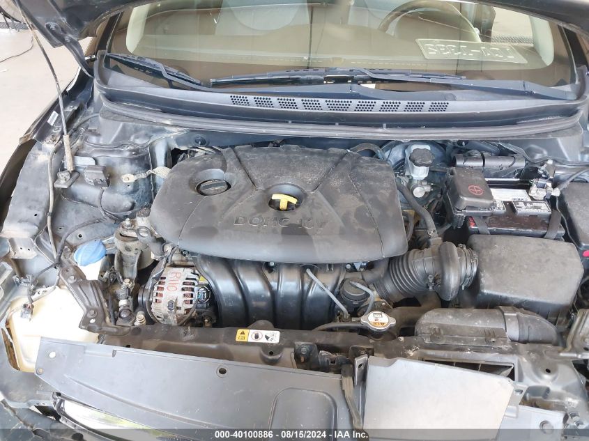 KMHDH4AE4DU001223 2013 Hyundai Elantra Gls