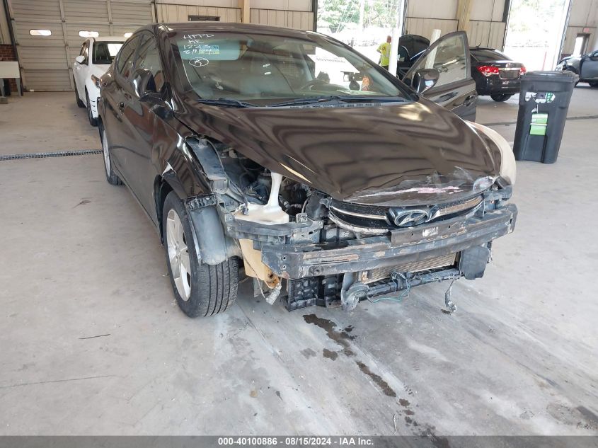 KMHDH4AE4DU001223 2013 Hyundai Elantra Gls