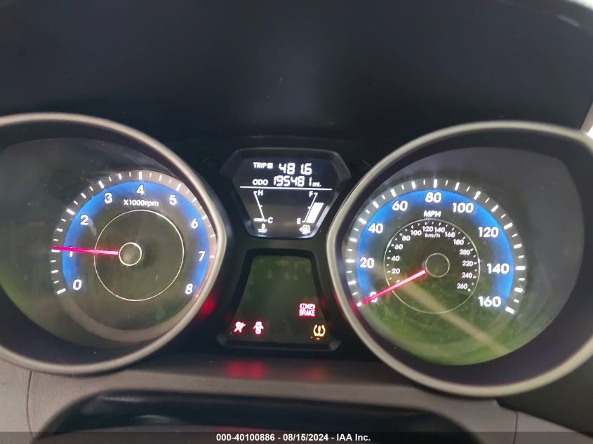 KMHDH4AE4DU001223 2013 Hyundai Elantra Gls