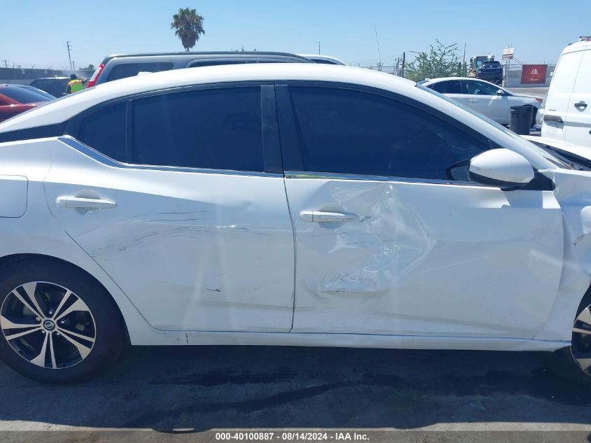 2023 Nissan Sentra Sv Xtronic Cvt VIN: 3N1AB8CV1PY242772 Lot: 40100887