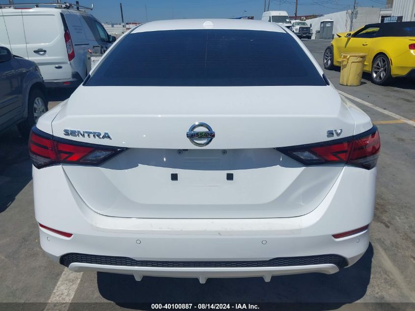 2023 Nissan Sentra Sv Xtronic Cvt VIN: 3N1AB8CV1PY242772 Lot: 40100887