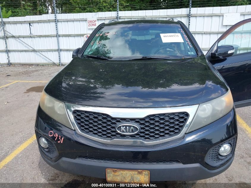 2012 Kia Sorento Lx VIN: 5XYKT4A68CG237375 Lot: 40100931