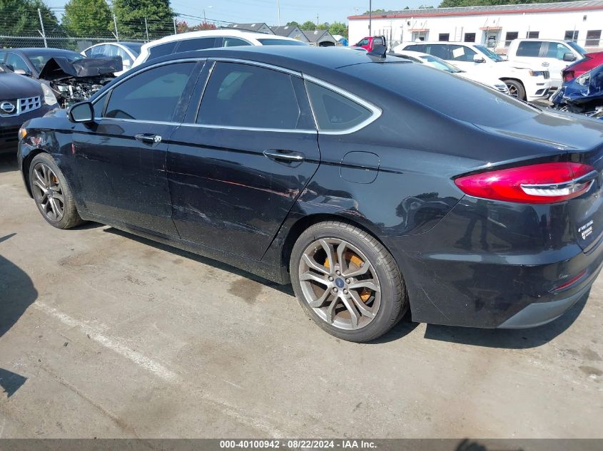 2019 FORD FUSION SEL - 3FA6P0CD3KR182774