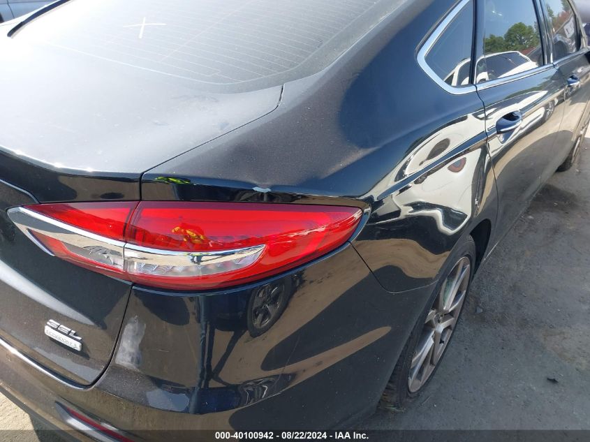 2019 FORD FUSION SEL - 3FA6P0CD3KR182774