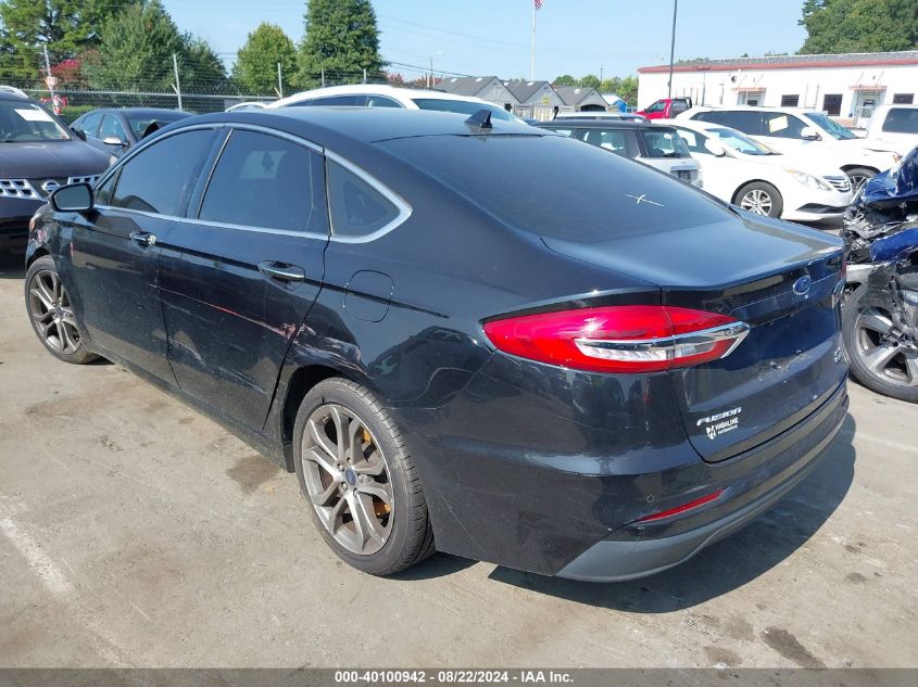 2019 FORD FUSION SEL - 3FA6P0CD3KR182774